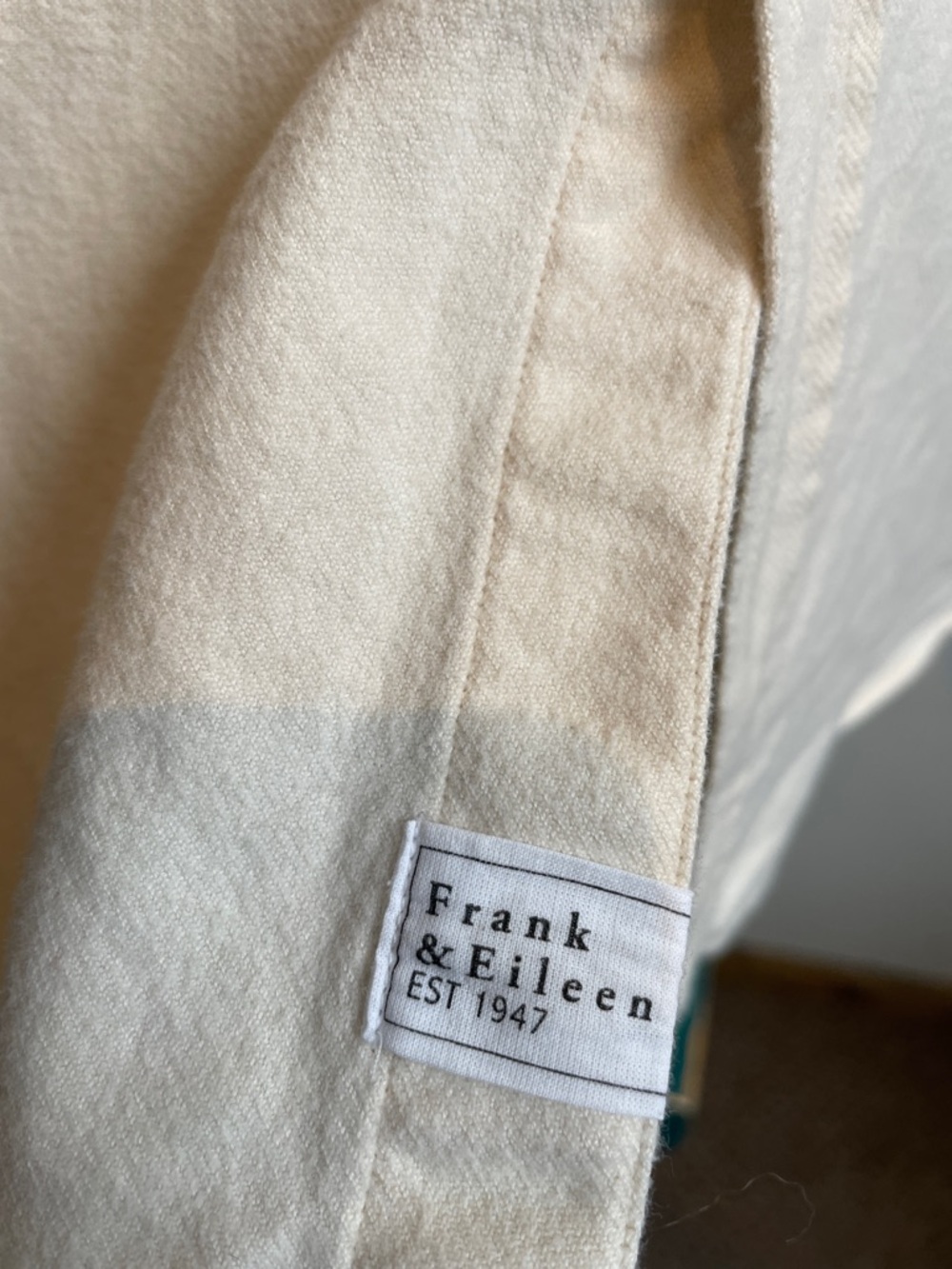 Frank & Eileen the Eileen shirt soft flannel cotton - Picture 4 of 7